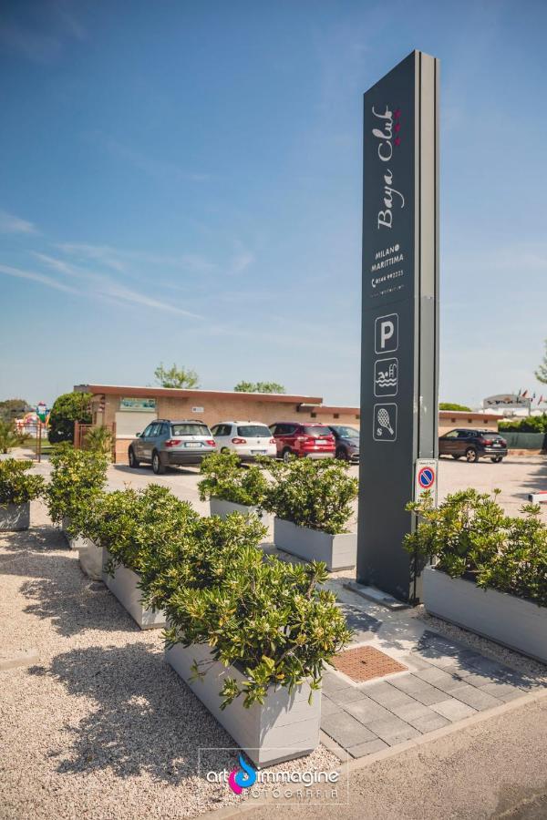 Hotel Baya Strand Milano Marittima Bagian luar foto